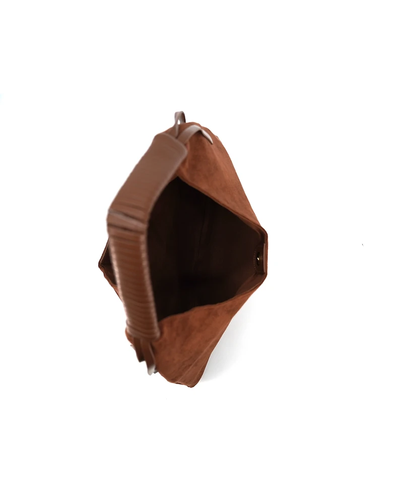 Like Dreams Margo Suede Large Tote Bag