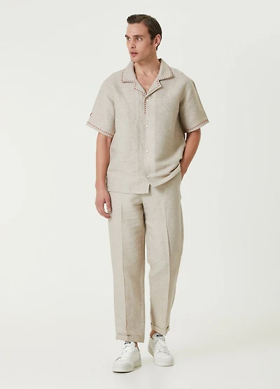 Pcfg Men's Free Heaven Linen Casual Pant
