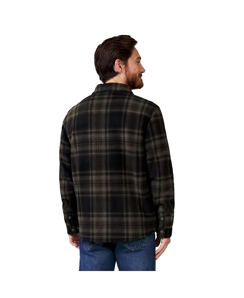 Free Country Men's Mountain Ridge Sueded Chill Out Fleece Jacket