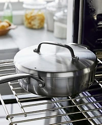 GreenPan GP5 Stainless Steel 4-Quart Saute Pan with Lid