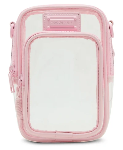 Madden Girl Willowv Clear Cellphone Crossbody Bag