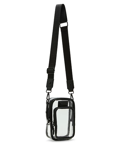 Madden Girl Willowv Clear Cellphone Crossbody Bag
