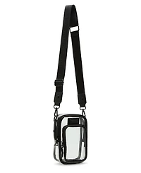 Madden Girl Willowv Clear Cellphone Crossbody Bag