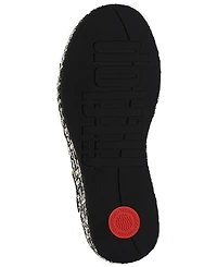 FitFlop Women's Platform Woven Wedge Sandals