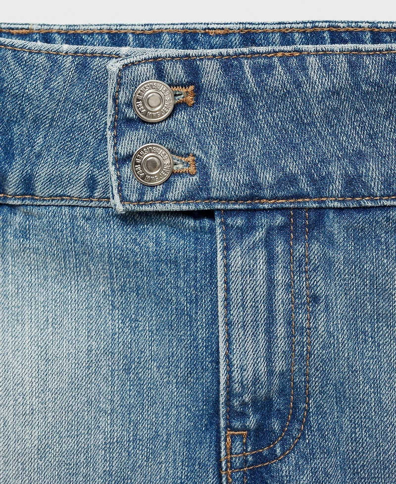 Mango Women's Denim Mini Skirt