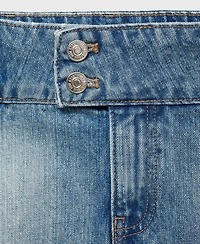 Mango Women's Denim Mini Skirt