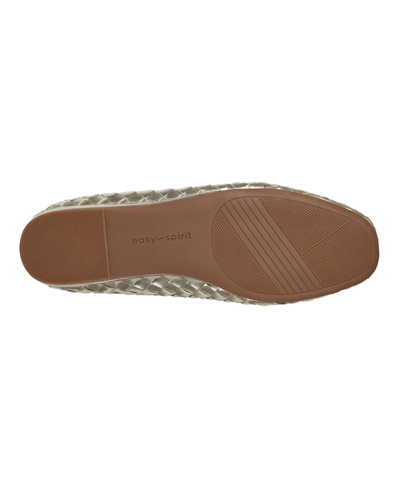 Easy Spirit Women's Dayanna Woven Slip-On Ballet Flats