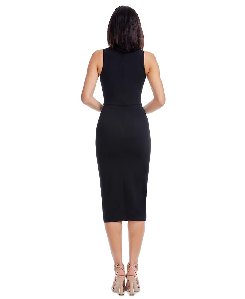 Dress the Population Women's Ines Ruffled Bodycon