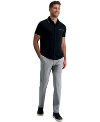 Kenneth Cole Reaction Men's Slim-Fit Stretch Check Dress Pants
