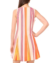 1.state Women's Scoop-Neck Sleeveless Mini Dress