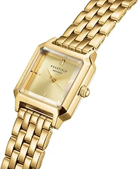 Rosefield Boxelle Women's Gold Tone Stainless Steel Bracelet Watch 19.5mm