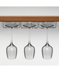 Sorbus Under Cabinet Wine Glass Rack and Stemware Holder