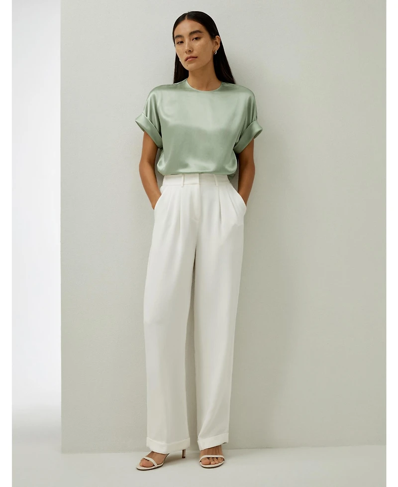 Lilysilk Women's Contemporary Oversized Silk Top