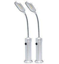 Sorbus Led Magnetic Base light with Gooseneck & Weather Resistant 2 Pack