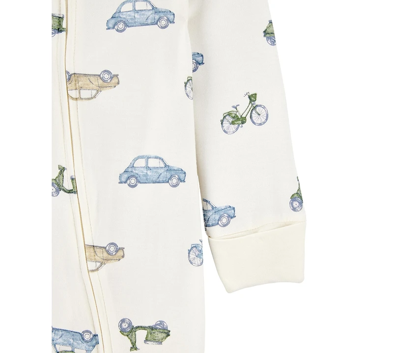 PurelySoft by Carter's Baby Zip-Up 1-Piece Sleep & Play Pajamas
