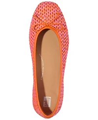 FitFlop Women's Delicato Bow Woven Ballet Flats