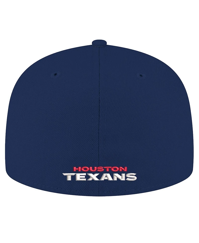 New Era Men's Navy Houston Texans Flawless 59FIFTY Fitted Hat
