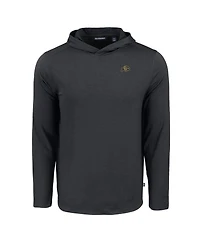 Cutter & Buck Men's Black Colorado Buffaloes Coastline Epic Comfort Eco Long Sleeve Hoodie T-Shirt