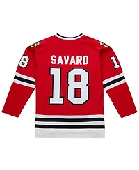 Mitchell & Ness Men's Denis Savard Scarlet Chicago Blackhawks 1980-81 Power Play Jersey