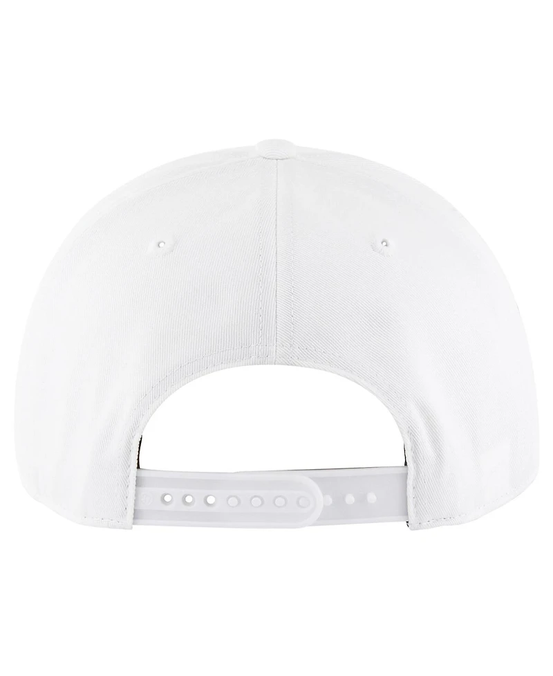 '47 Brand Men's White Los Angeles Dodgers Roscoe Speckle Hitch Adjustable Hat