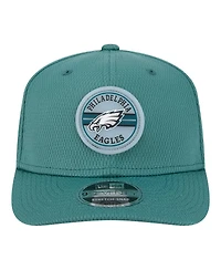 New Era Men's Midnight Green Philadelphia Eagles Adventure Patched 9SEVENTY Stretch-Snap Adjustable Hat