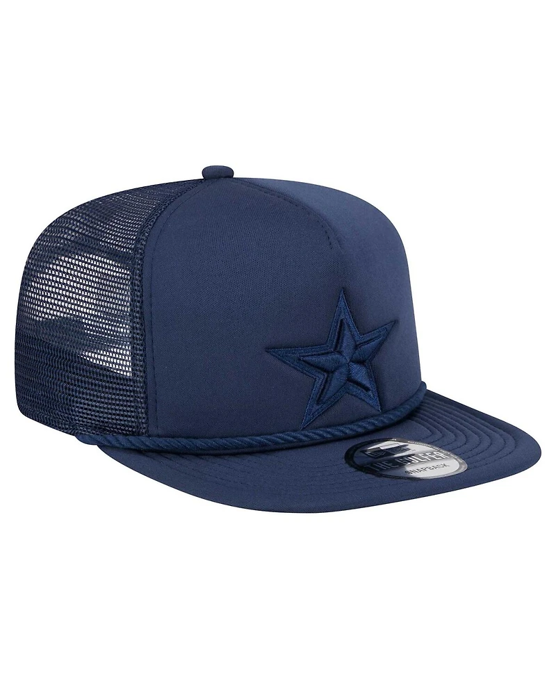 New Era Men's Navy Dallas Cowboys Active Tone Golfer Snapback Hat