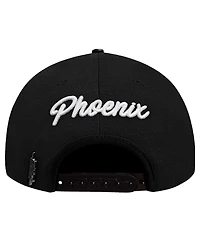 Pro Standard Men's Black Phoenix Suns Paint the City Pinch Front Snapback Hat