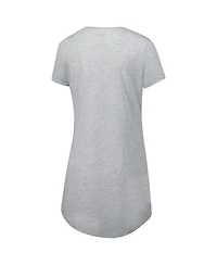 Concepts Sport Women's Gray Dallas Cowboys Petition Knit Nightshirt
