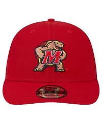 New Era Men's Red Maryland Terrapins Trucker 9FIFTY Snapback Hat