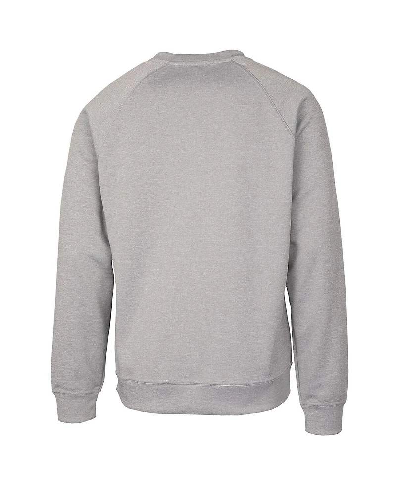 Cutter & Buck Men's Heather Gray Presidents Cup Lift Performance Crewneck Pullover Sweatshirt