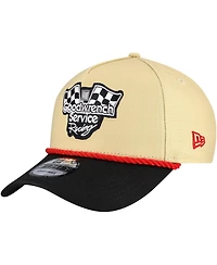 New Era Men's Tan/Black Richard Childress Racing 9FORTY Adjustable Hat