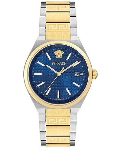 Versace Women's Swiss V-Auria Two-Tone Stainless Steel Bracelet Watch 39mm