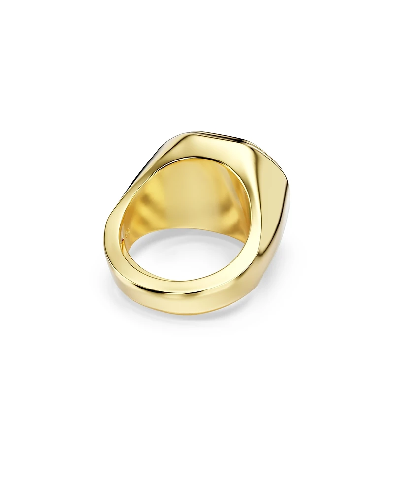 Swarovski Chroma Gold-Tone Plated Cocktail Ring