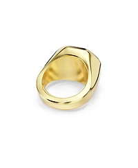Swarovski Chroma Gold-Tone Plated Cocktail Ring