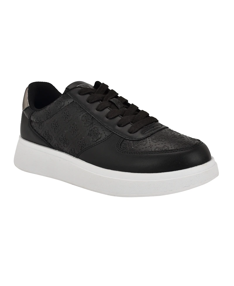 Guess Men's Wulfred Elevated Lace Up Fashion Sneakers