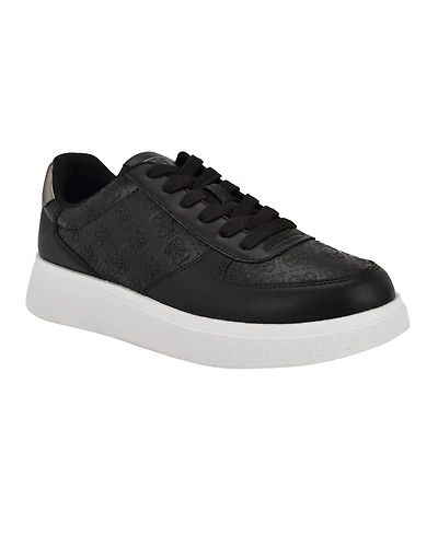 Guess Men's Wulfred Elevated Lace Up Fashion Sneakers