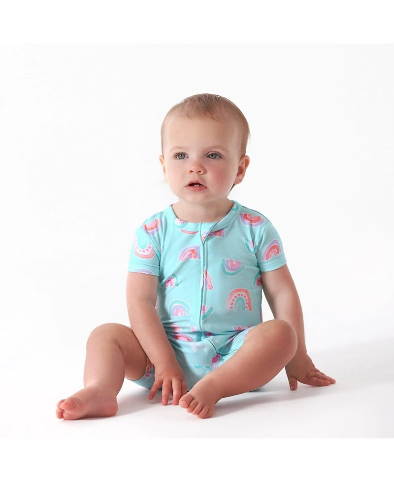 Baby Boys' and Girls' Snug Fit Soft Romper