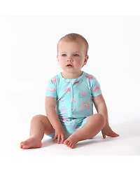 Baby Boys' and Girls' Snug Fit Soft Romper