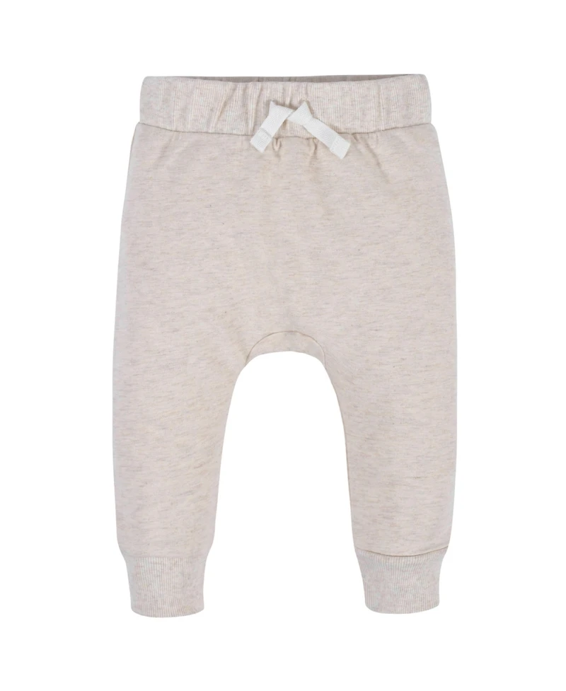 Gerber Baby Boys Boys' Green and Black Premium Joggers, 3-Pack