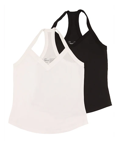 Felina Women's 2-Pack Pima Cotton Racerback Tank