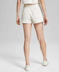 And Now This Women's Asymmetrical Mini Denim Skort, Exclusively at Macy's
