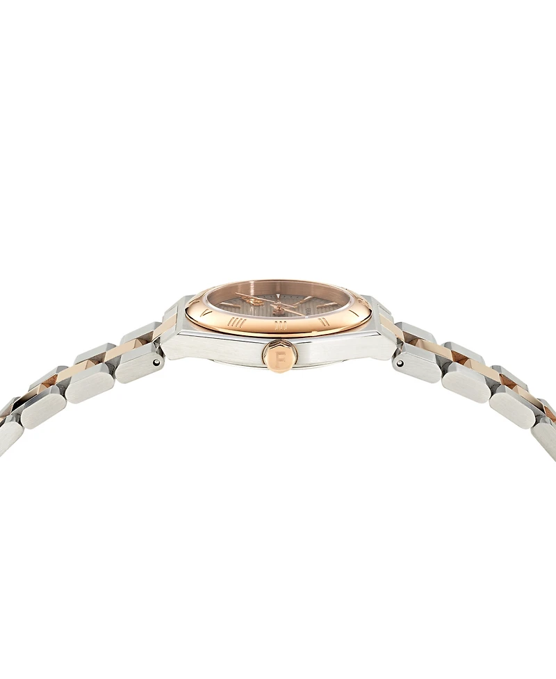 Ferragamo Women's Swiss Vega Upper East Two-Tone Stainless Steel Bracelet Watch 28mm