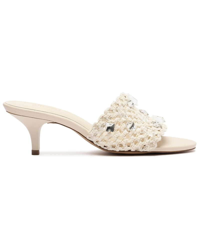 Arezzo Women's Briella Low Stiletto Slip-On Mules