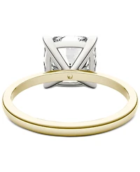 Charles & Colvard Classic Basket Solitaire Engagement Ring (2-3/4 ct. t.w.) Two-Tone 14k Gold