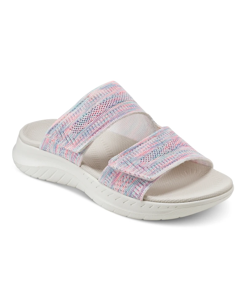 Easy Spirit Women's Dashtyn Double Band Lightweight Slip-On Sandals