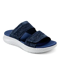 Easy Spirit Women's Dashtyn Double Band Lightweight Slip-On Sandals
