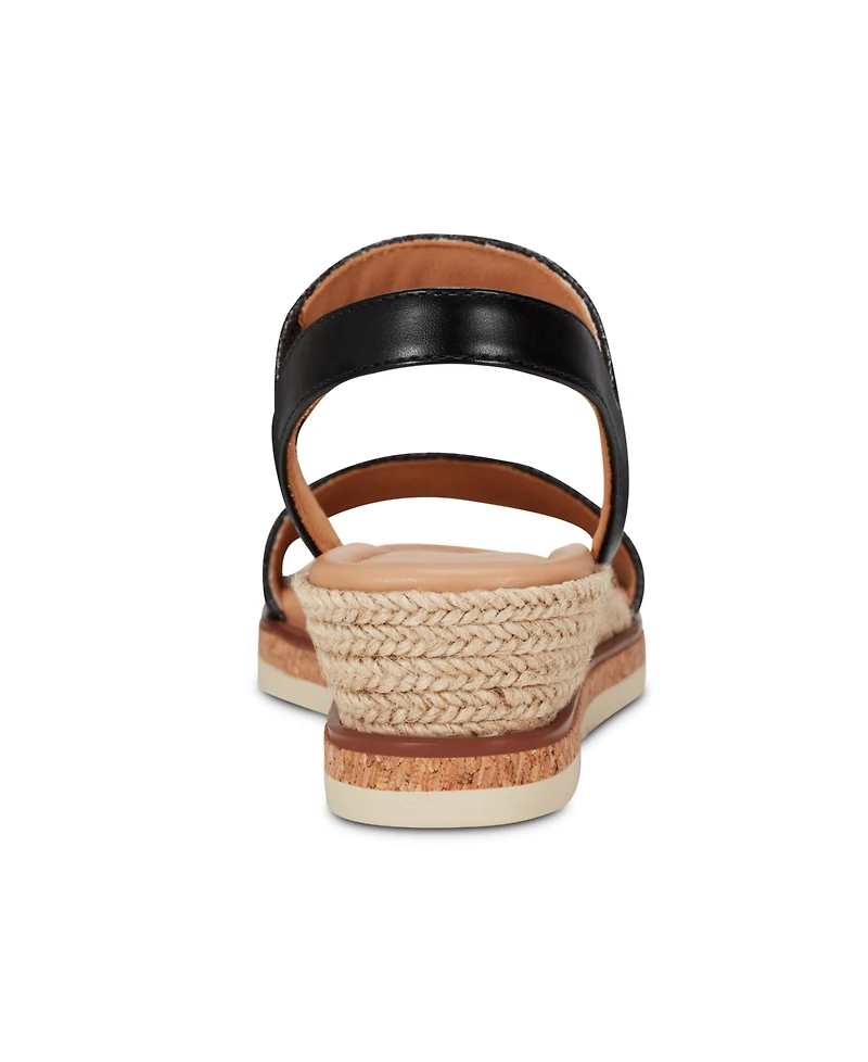 Easy Spirit Women's Susana Slingback Wedge Sandals