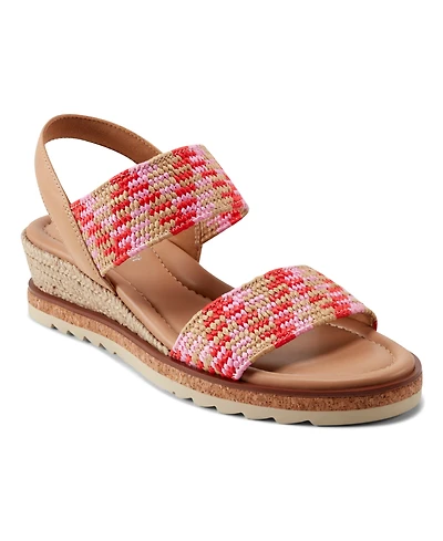 Easy Spirit Women's Susana Slingback Wedge Sandals