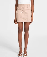 Bar Iii Women's Cargo Mini Skirt, Exclusively at Macy's