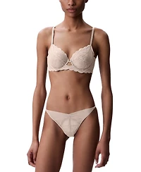 Calvin Klein Women's Sensual Stretch Lace Unlined Full-Coverage Bra QF8120